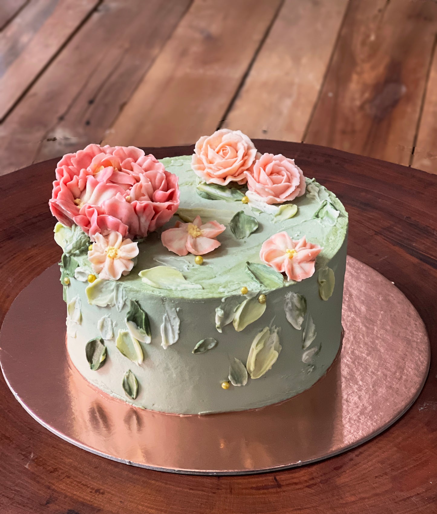 Peony Garden Cake