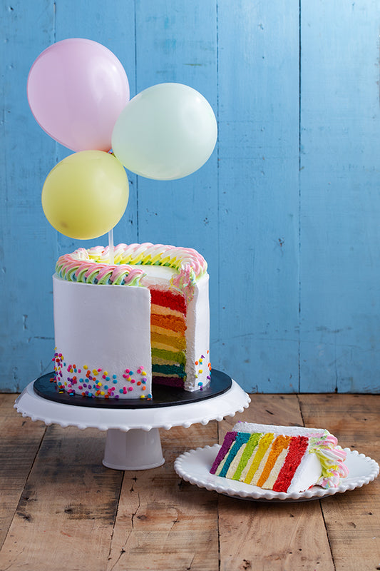 Rainbow Birthday Cake