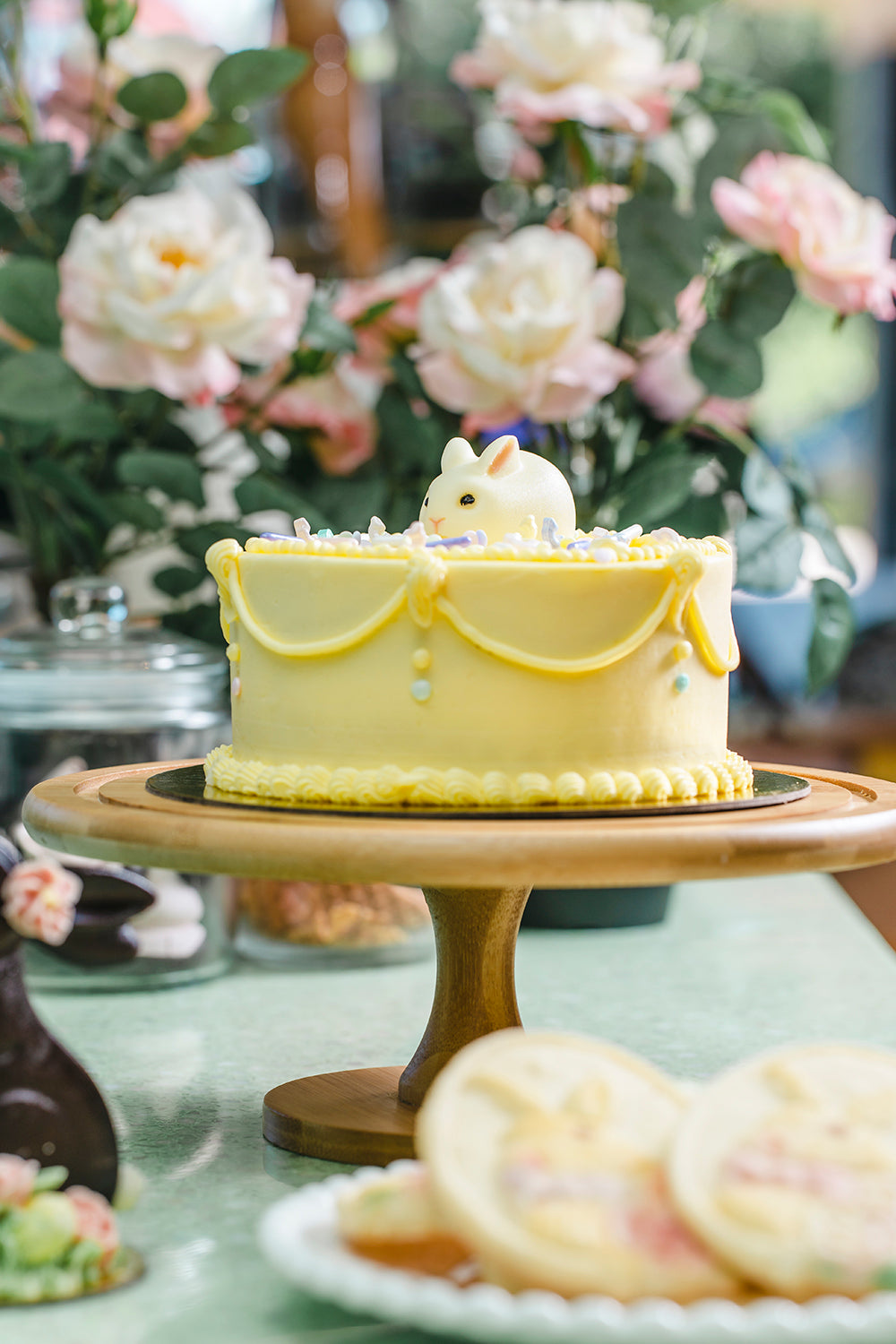 Lemon Poppy Seed Bunny Cake